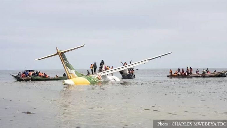 तान्जानियाको भिक्टोरिया  तालमा  विमान, खस्दा १९ जनाको मृत्यु