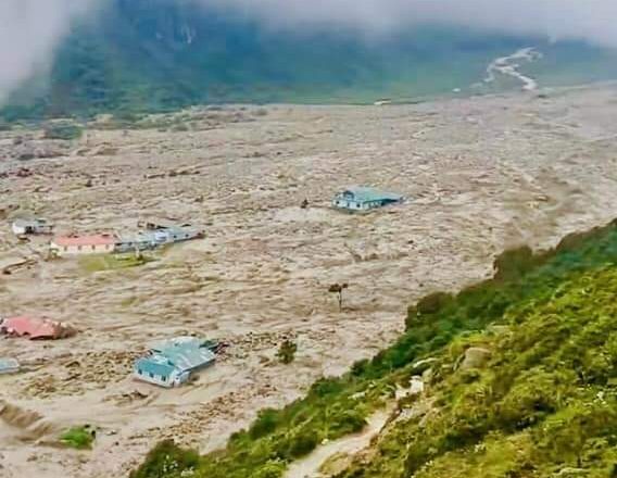 हिमताल पुटेर आयकाे पहिराेले, साेलुखुम्बुकाे खुम्बु-थामे क्षेत्रमा ठुलाे क्षति