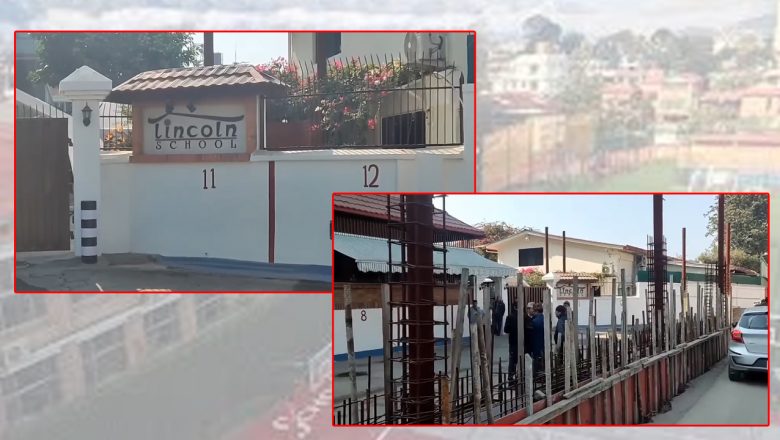 लिंकन स्कुलले लगायो सार्वजानिक जग्गामा पर्खाल : स्थानियहरु भन्छन् यस्तो ज्यादती कहिले सम्म सहनु पर्ने हो सरकार ?