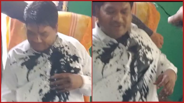 नेकपा बहुमत निकट युवा संगठनले बन अधिकृतलाई दल्याे कालाेमाेसाे