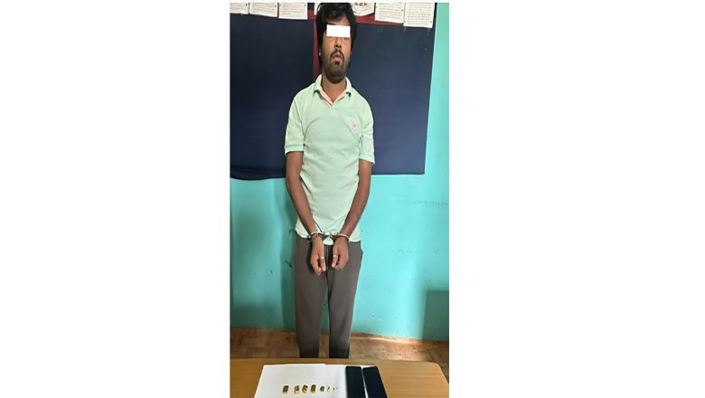 नागढुंगाबाट सुनसहित एकजना पक्राउ