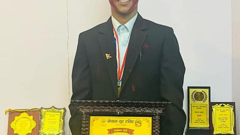 जाजरकोटका हेमराज उपाध्याय दाहालले अनुशासित बाल नेतृत्वकर्ता र अन्तर्राष्ट्रिय विजेता हासिल गरेका छन