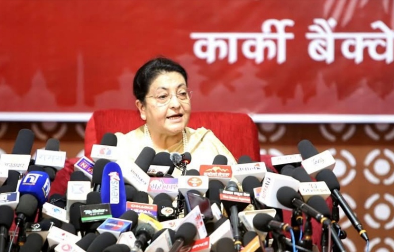 पुर्वराष्ट्रपति भण्डारीले पत्रकार सम्मेलनमा के भनिन् ? पुर्ण पाठ ..