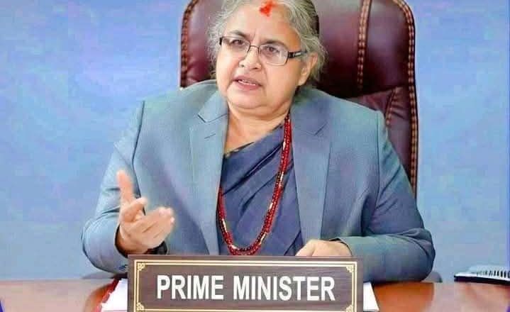 जेन-जि आन्दोलन पछि नेपालीको पहिलाे महिला प्रधानमन्त्री सुशीला कार्कि