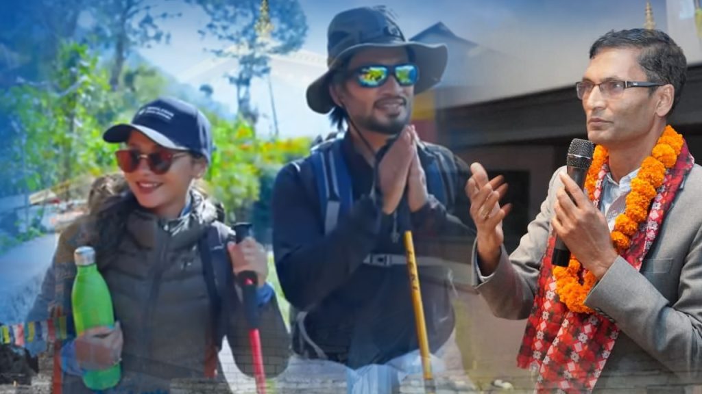 पर्यटन ब्यावसायी सापकोटाको घुमौं रुविभ्याली म्यूजिक भिडियो सार्वजनिक