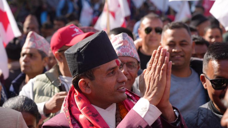 नेकपाका युवा नेता सापकोटाद्वारा सिन्धुपाल्चोक–१ मा मनोनयन दर्ता