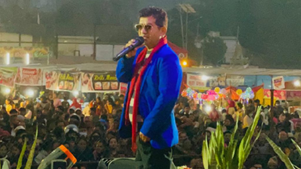 धादिङ महोत्सवमा चेतन राईको दमदार प्रस्तुति