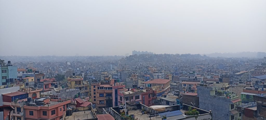 वायु प्रदूषणको स्तर बढेको उल्लेख गर्दै आवश्यक सावधानी अपनाउन अनुरोध  