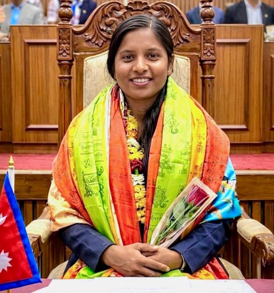 रुबि कुमारी ठाकुरको उपसभामुख पदमा ऐतिहासिक जित