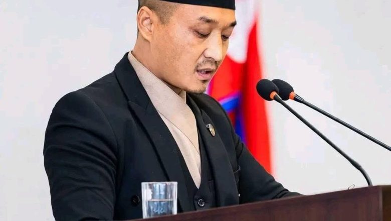 गृहमन्त्री सुदन गुरुङले राजिनामा दिएका छन