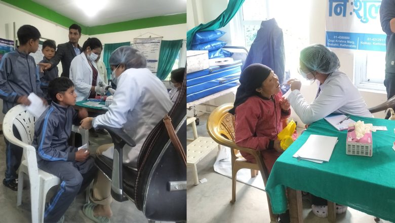 रुबी भ्यालीमा स्वास्थ्य टोली पुग्दा गाउँभर खुसी — दुई दिनमै सयौं बालबालिकाको दाँत निकालियो, विशेषज्ञ सेवा पाएपछि स्थानीय भावुक