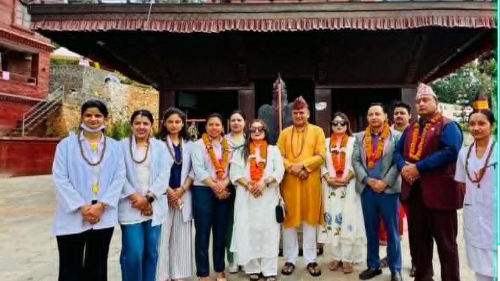 ॐ समाज डेण्टल अस्पतालद्वारा एकैदिन दुई स्थानमा स्वास्थ्य तथा योग शिविर सम्पन्न