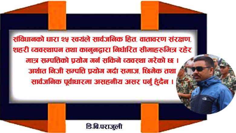 शहरका घरहरू पारिवारिक निवास कि अनियन्त्रित भाडा व्यवसाय ? — डि.बि.पराजुली